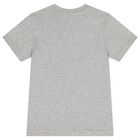 Boys Grey Logo T-Shirt, 1, hi-res