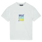 Boys White T-Shirt, 2, hi-res
