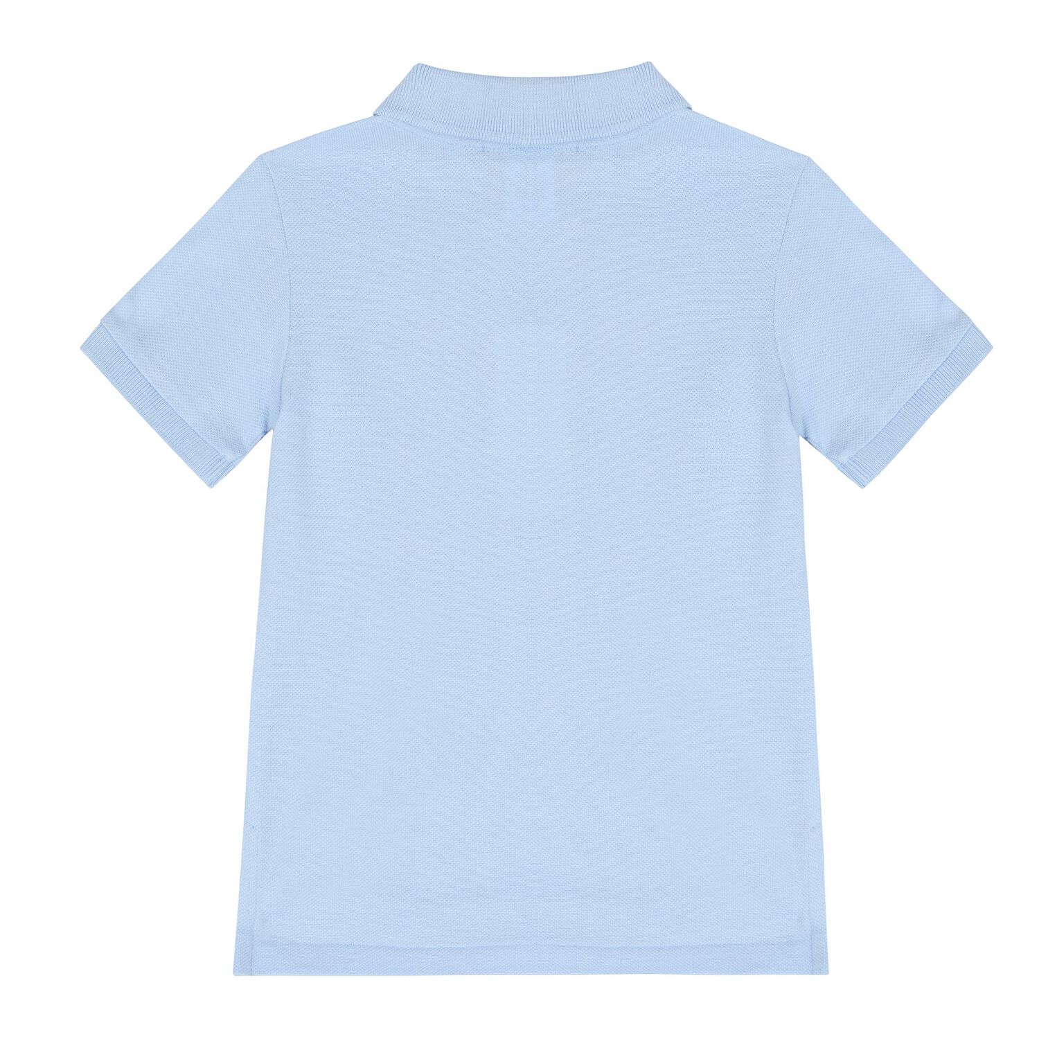 Baby Boys Blue Logo Polo Shirt, 1, hi-res