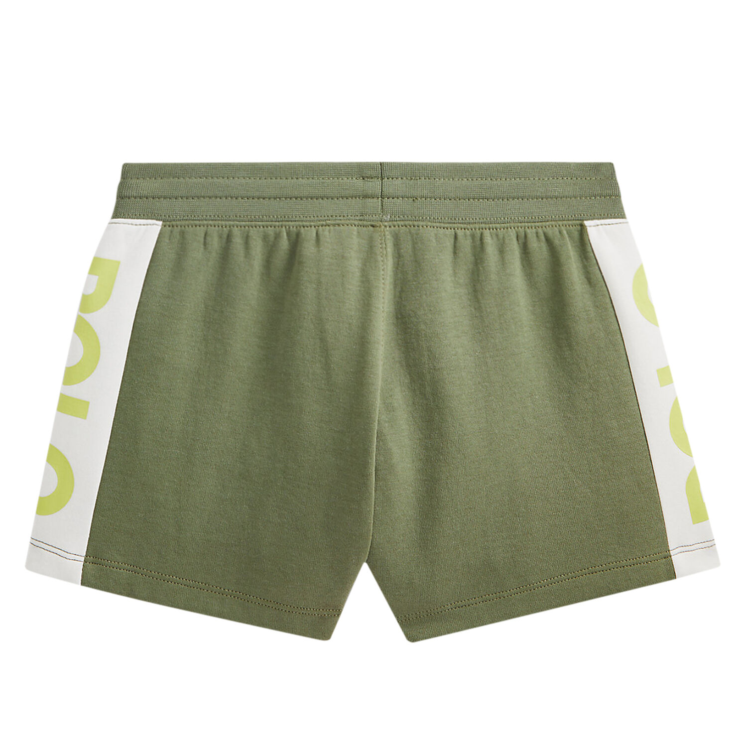 شورت بالشعار باللون الأخضر للبنات, 1, hi-res image number null