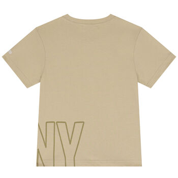 Beige Logo T-Shirt