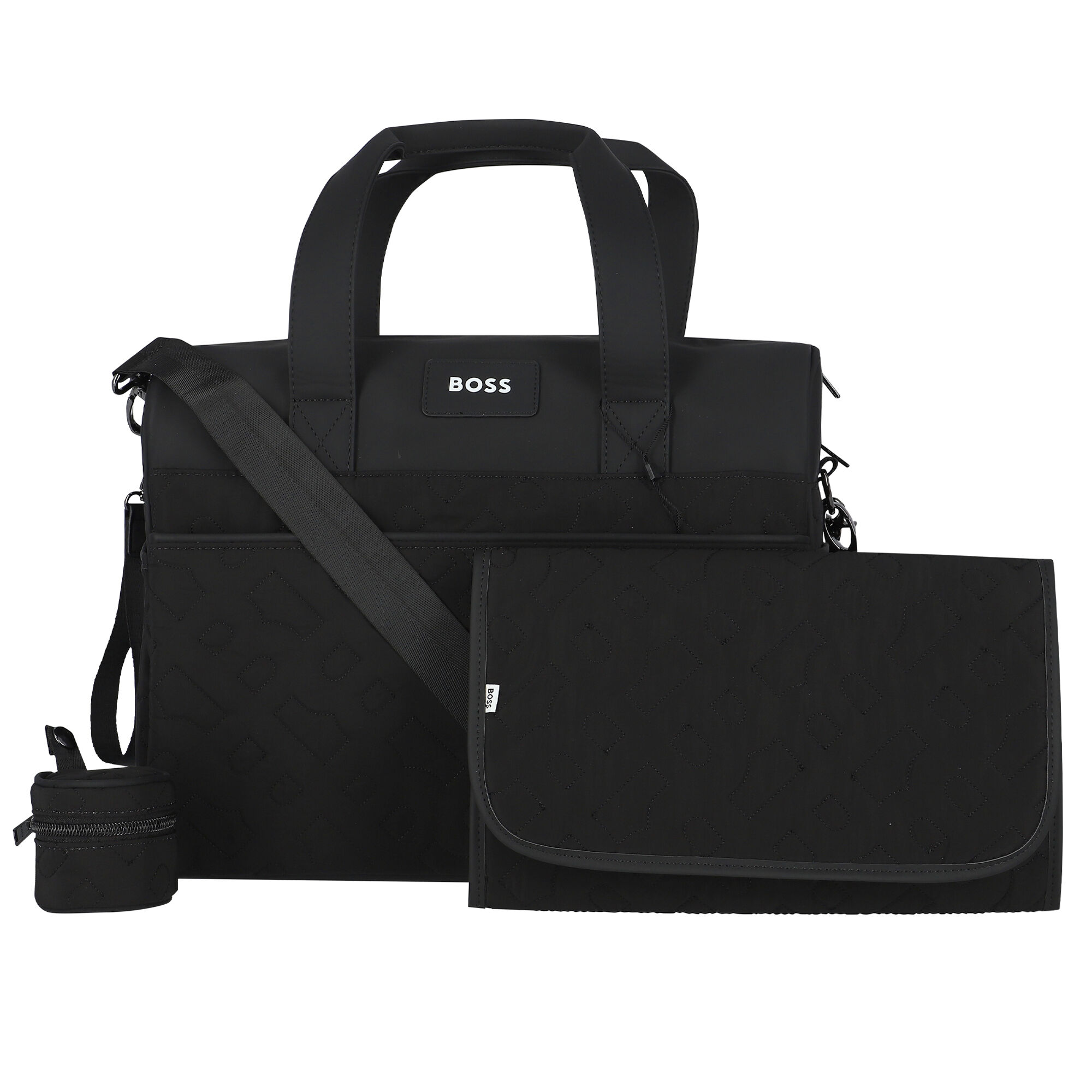 BOSS Black Logo Baby Changing Bag Junior Couture KSA