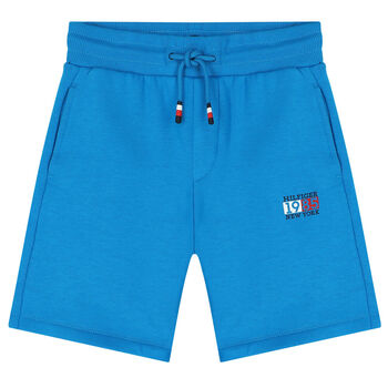 Boys Blue Logo Shorts