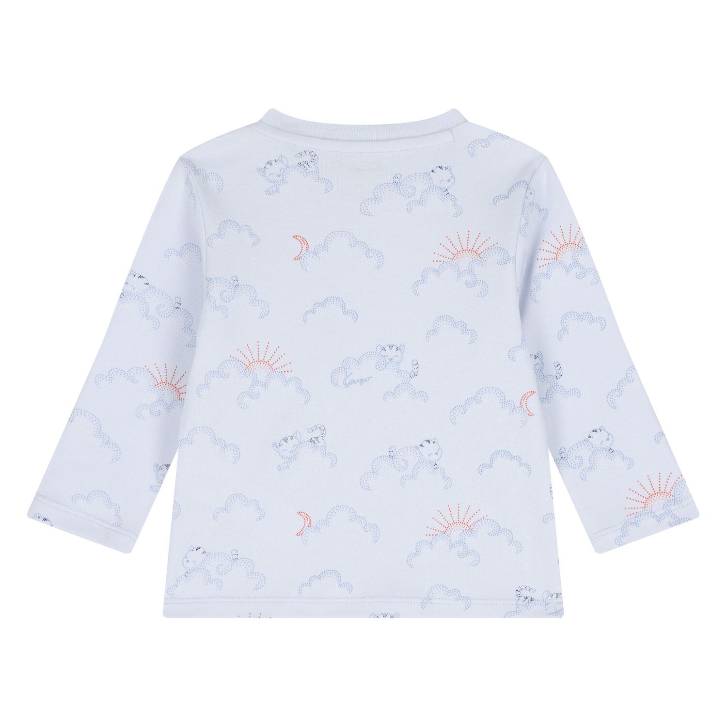 Younger Boys Blue Clouds Trousers Set, 1, hi-res