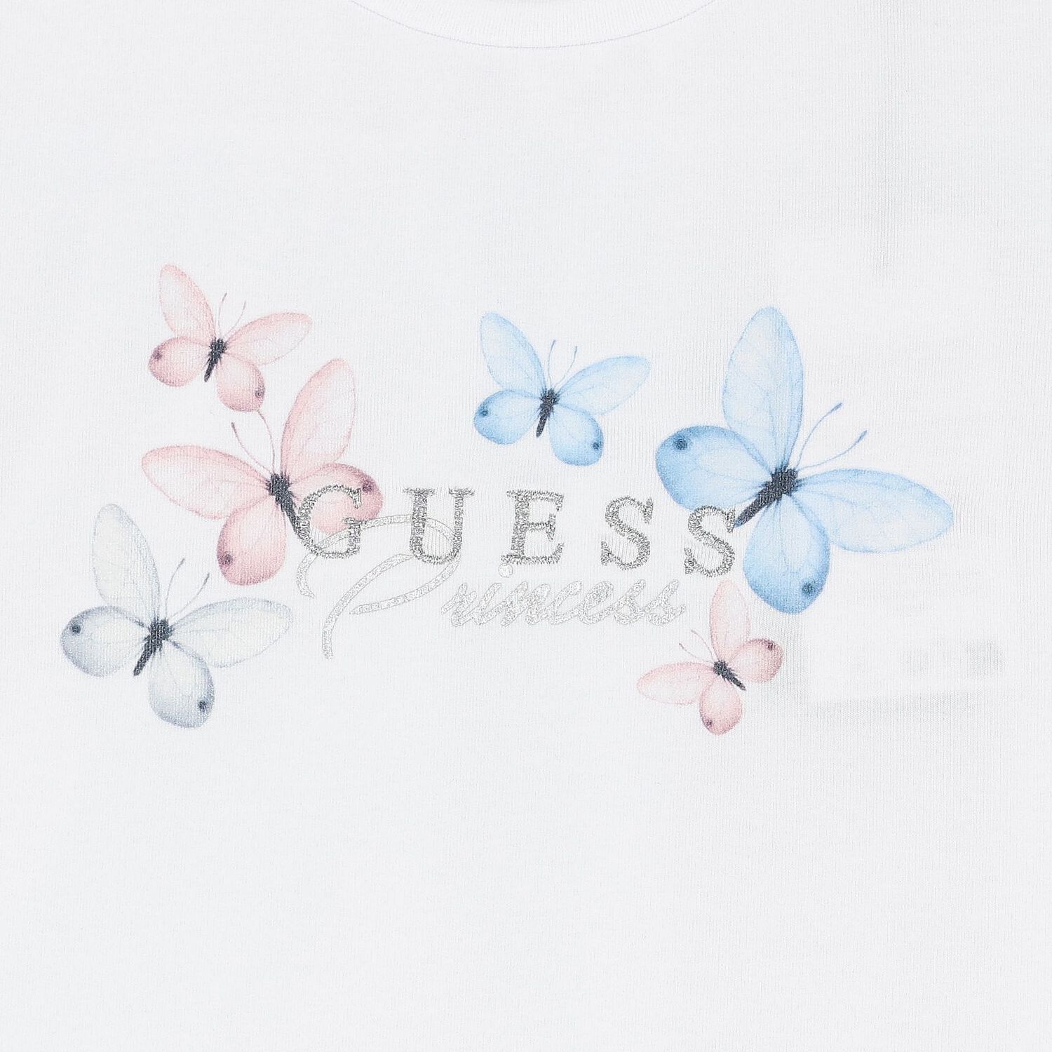 Girls White Logo T-Shirt, 1, hi-res image number null