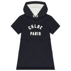 فستان بنات بالشعار باللون العاجي , 2, hi-res