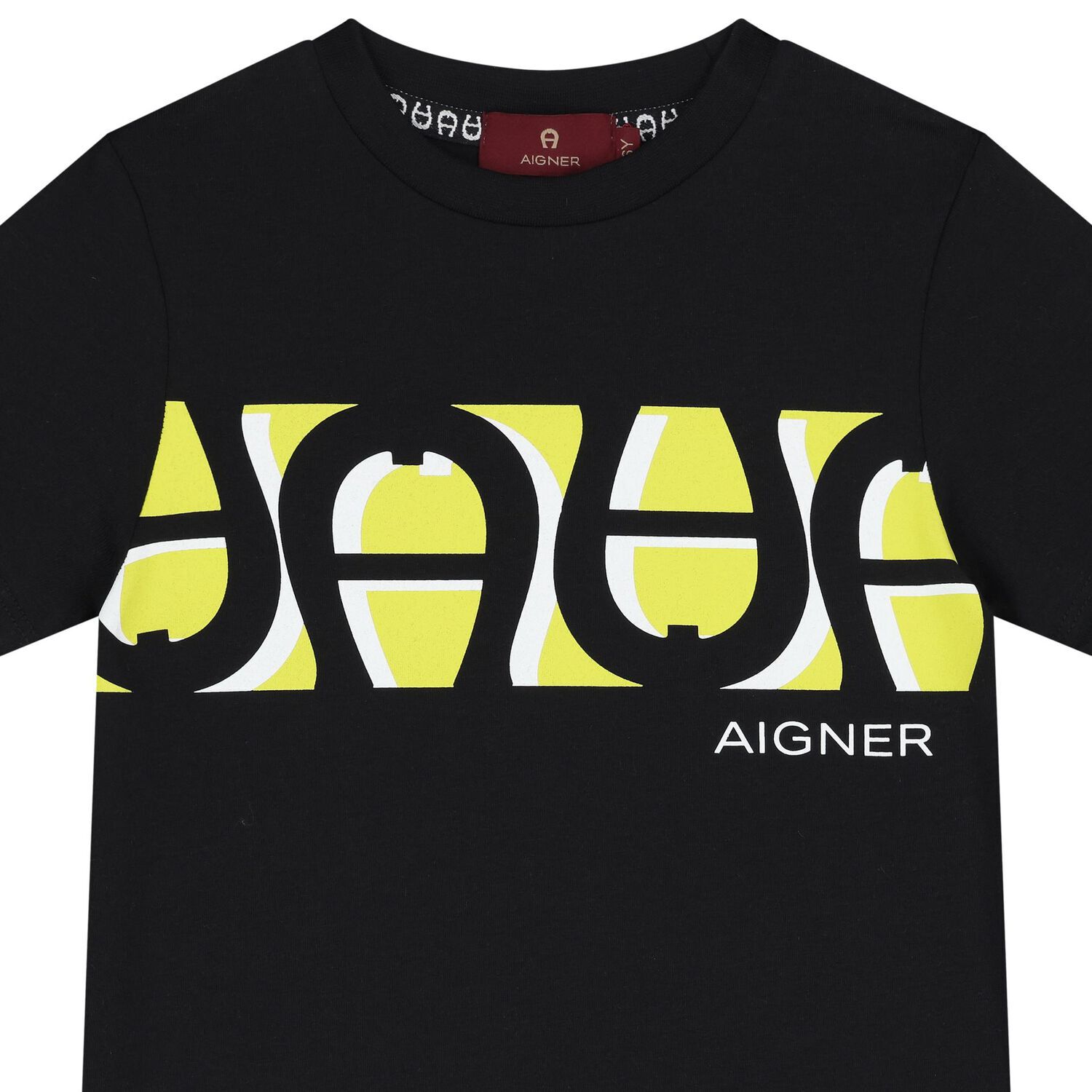 Boys Black Logo T-Shirt, 2, hi-res image number null