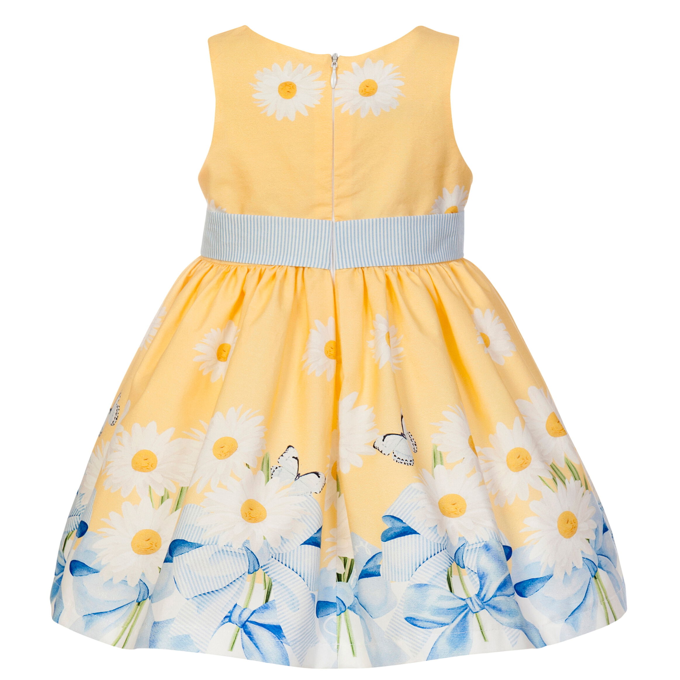 Balloon Chic Girls Yellow Floral Dress | Junior Couture USA