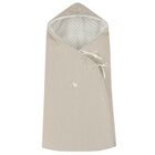 Beige & White Stars Baby Nest, 3, hi-res