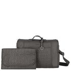 Grey Quilted Baby Changing Bag, 2, hi-res