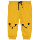 Younger Boys Navy & Yellow Tracksuit, 1, hi-res