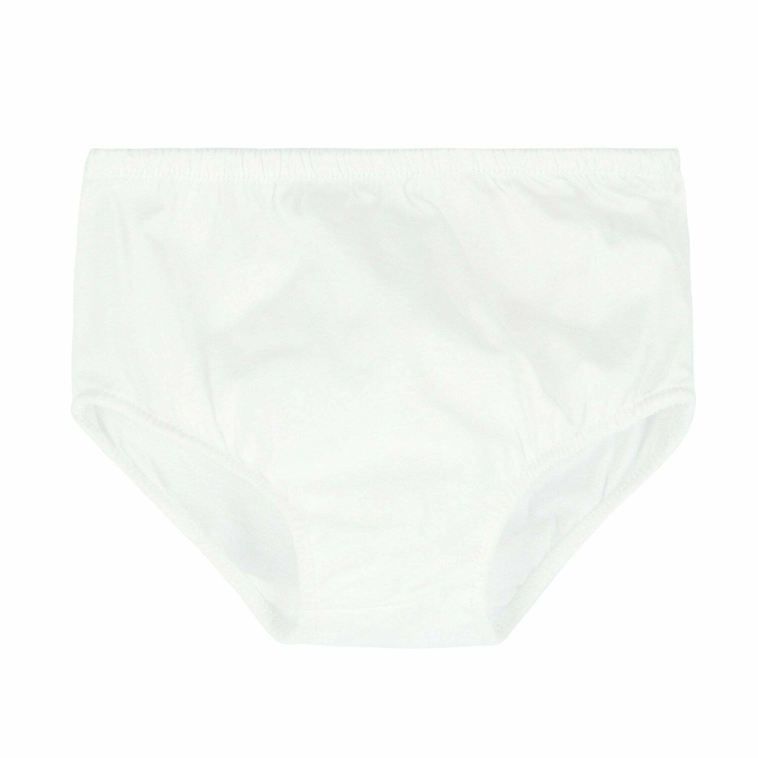 Baby Girls White Polo Dress Set, 2, hi-res