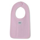 Baby Girls Pink Logo Babygrow Gift Set, 1, hi-res