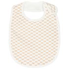 طقم بنات هدايا أفرول بالشعار باللون العاجي, 1, hi-res