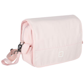 Pink Logo Baby Changing Bag