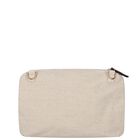 Baby Girls Beige Logo Changing Bag, 1, hi-res