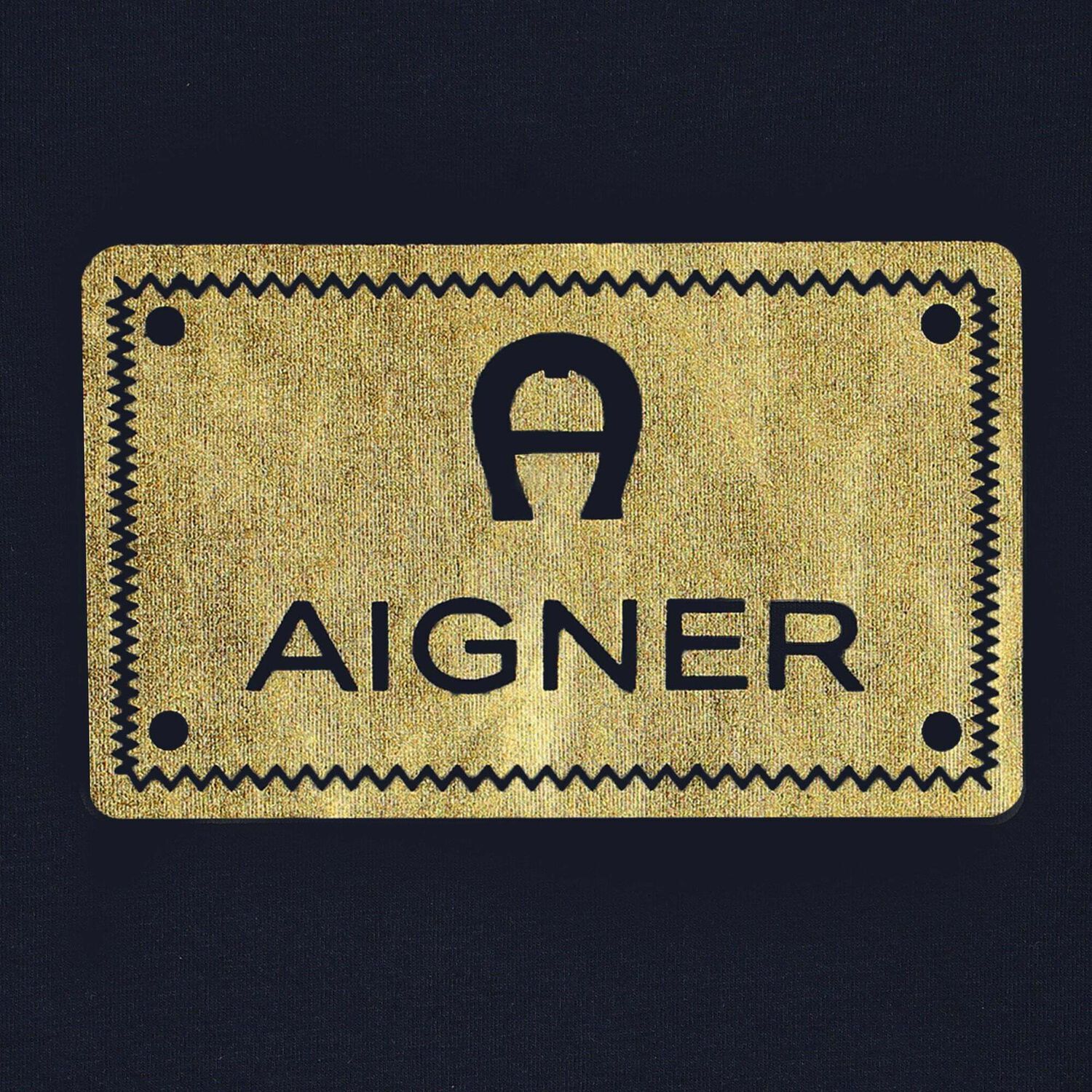 تيشيرت بالشعار باللون الكحلى للبنات, 1, hi-res