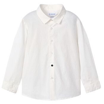Mayoral Boys White Shirt, 1 Boys White Shirt