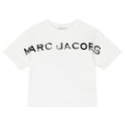 Boys White Logo T-Shirt, 1, hi-res