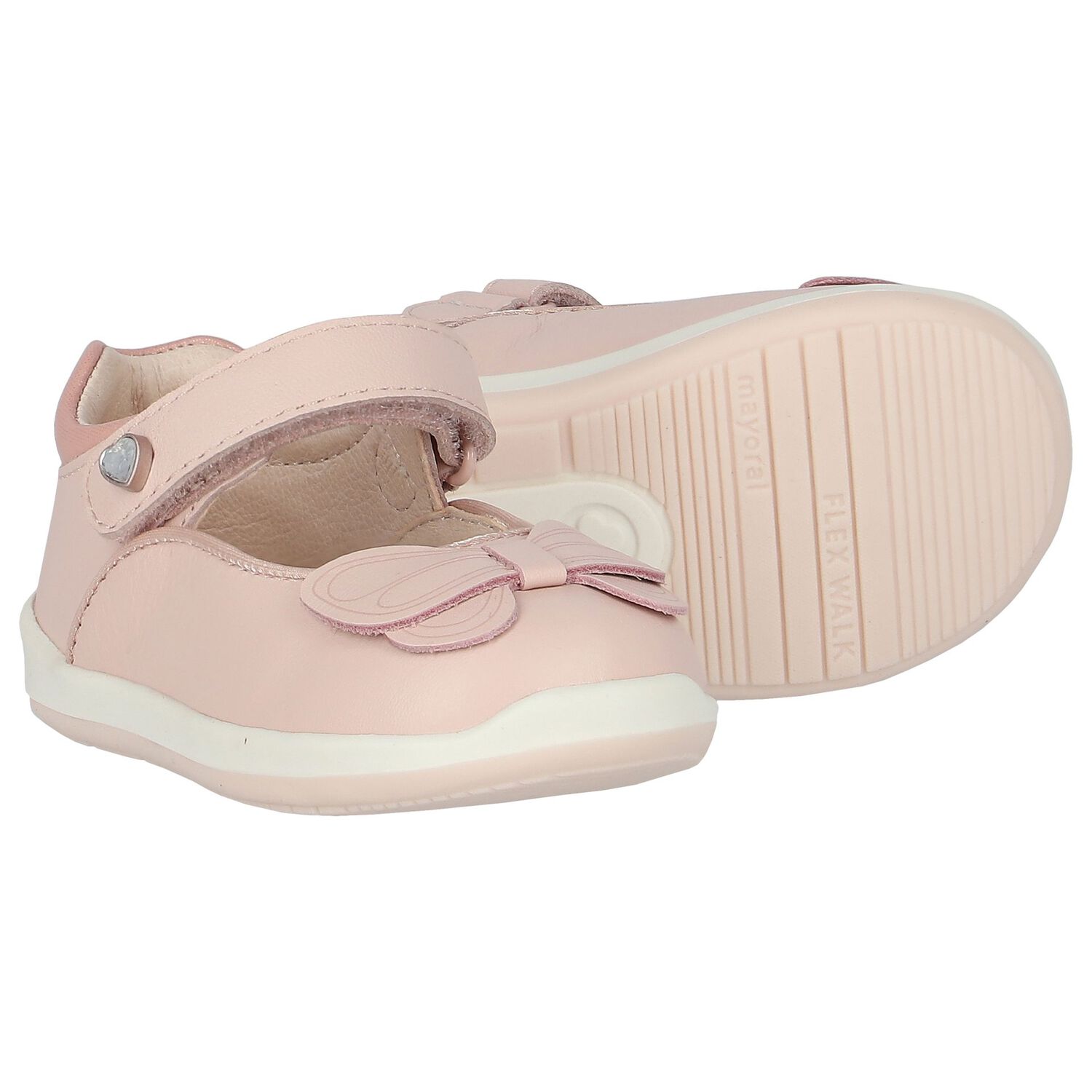 Baby Girls Pink First Steps Shoes, 2, hi-res image number null