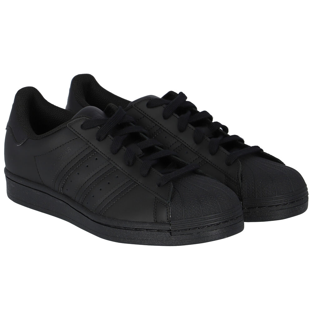 Iets kristal vod adidas Originals Black Superstar Trainers | Junior Couture USA