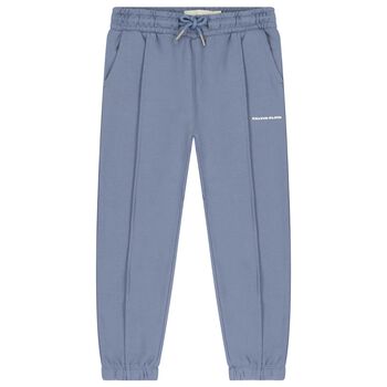 Boys Blue Logo Joggers