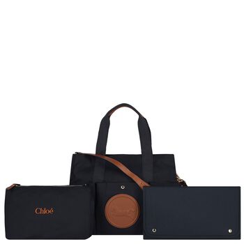 Navy Blue Horse Medal Baby Changing Bag ( 41cm )