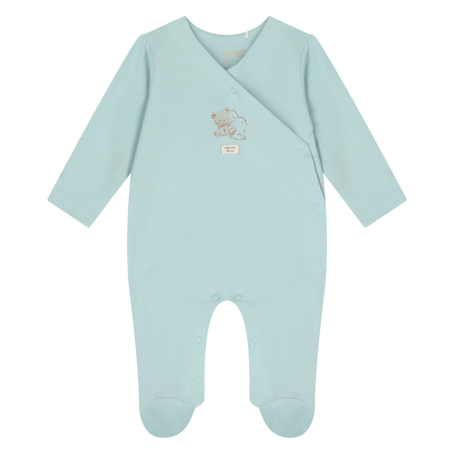 Green & White Babygrow Gift Set (3 Piece), 1, hi-res