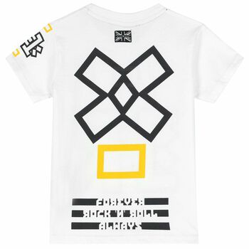 Boys White Logo T-Shirt