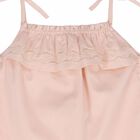 Younger Girls Pale Pink Jumpsuit, 1, hi-res