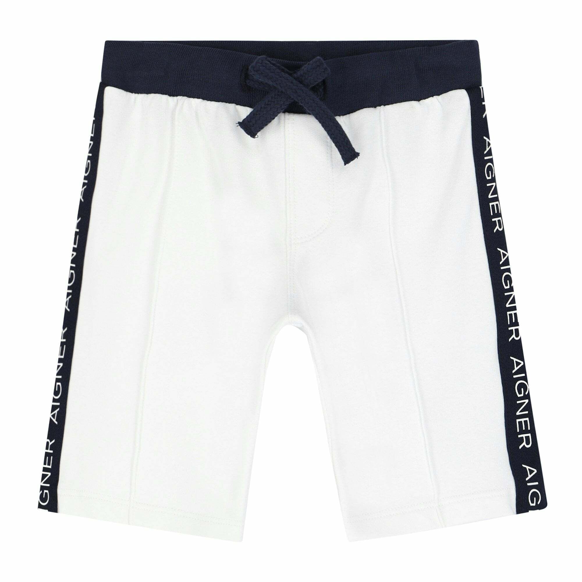 Boys white shop jersey shorts