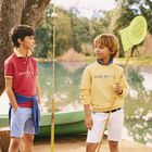 Boys Red Logo Polo Shirt, 4, hi-res