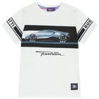 Boys White Logo T-Shirt, 1, hi-res