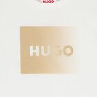 Boys Mini Me White Logo T-Shirt, 1, hi-res