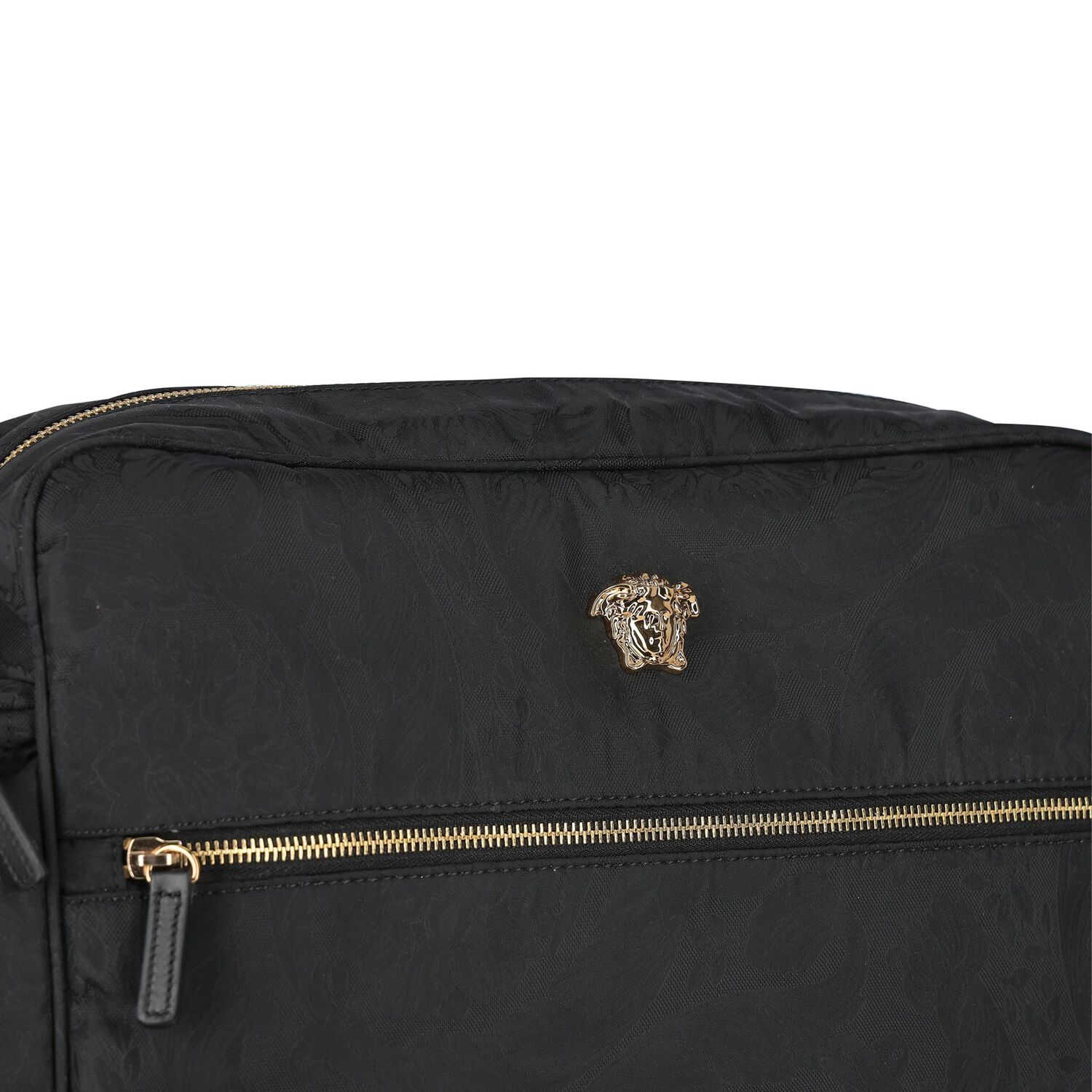 Black Medusa Logo Baby Changing Bag, 1, hi-res image number null