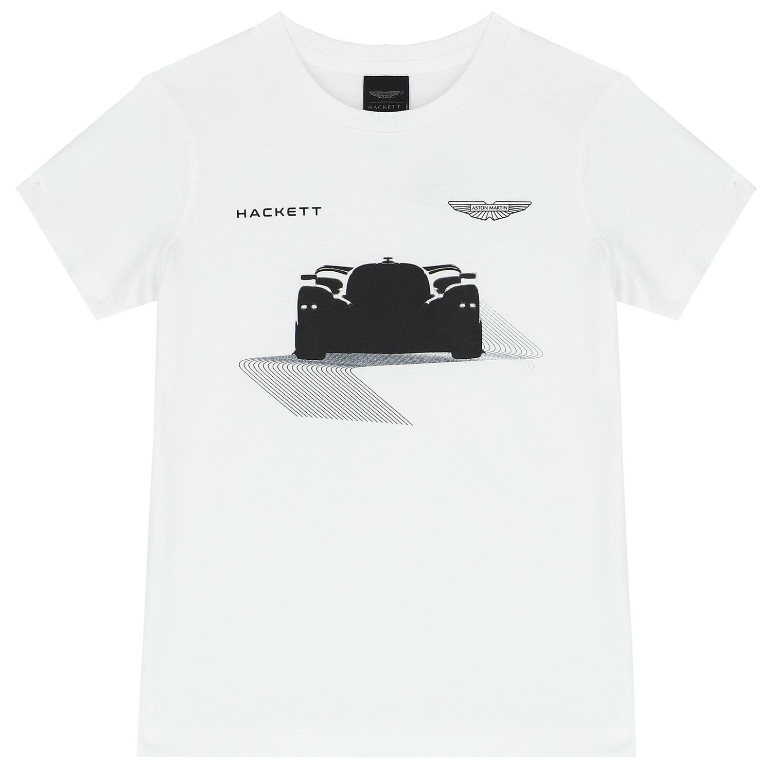 Boys White Logo T-Shirt, 1, hi-res image number null