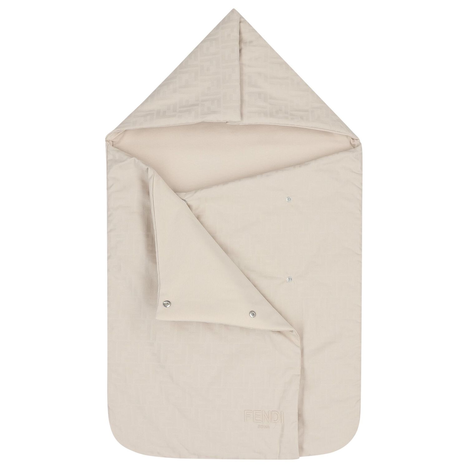 Beige Logo Baby Nest, 1, hi-res