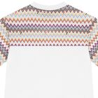 Boys White Zigzag T-Shirt, 1, hi-res