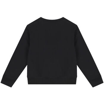 Boys Black Logo Sweatshirt