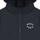 Younger Navy Blue Tiger Hooded Younger Jacket, 1, hi-res