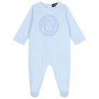 Baby Boys Blue Medusa Babygrow Gift Set, 2, hi-res
