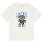 Boys Black & White Tracksuit Set, 1, hi-res