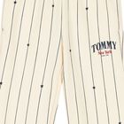Girls Beige Logo Trousers, 1, hi-res