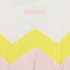 Girls Ivory & Pink Logo Dress, 1, hi-res