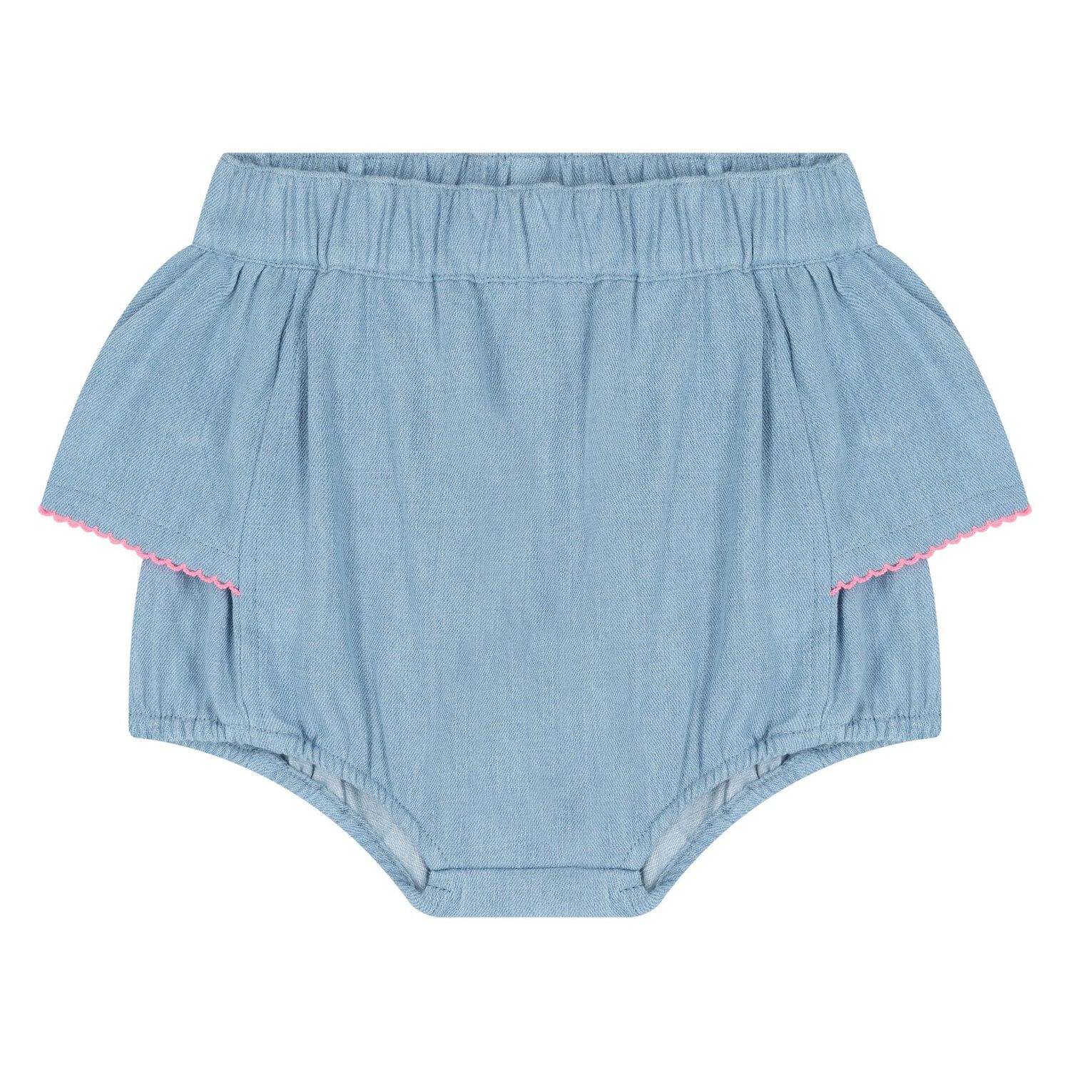 طقم فستان من الجينز للبنات , 1, hi-res