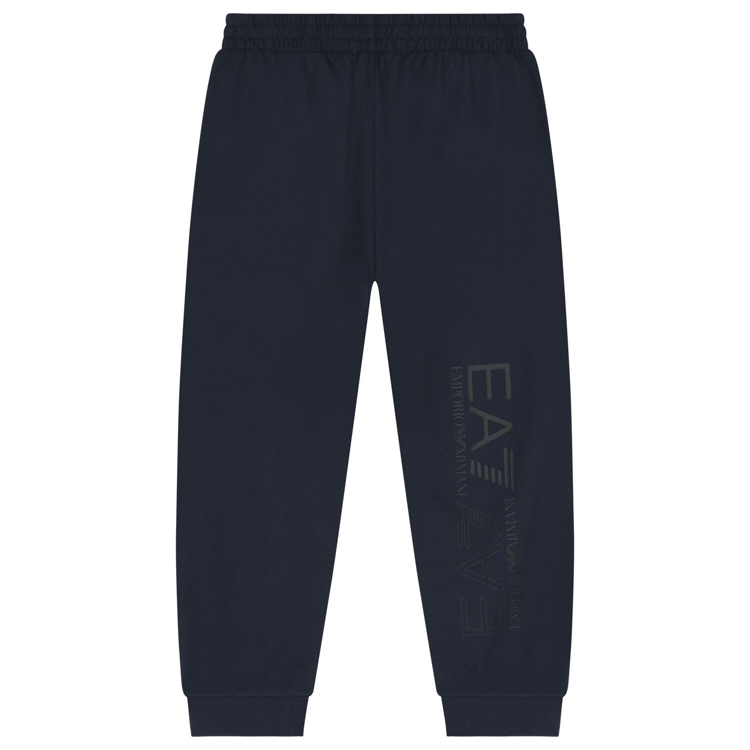 Boys Navy Blue Logo Joggers, 2, hi-res image number null