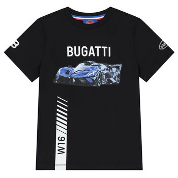 Boys Black Logo T-Shirt