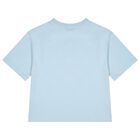 Boys Blue Logo T-Shirt, 1, hi-res