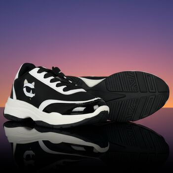 Girls Black Choupette Trainers