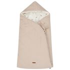 Ivory & Beige Hooded Reversible Baby Nest, 1, hi-res